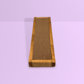 Wooden Cat Scratcher