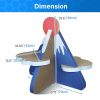 ScratchMe Cat Scratcher Post Board, Mount Fuji Shape Cat Scratching Lounge Bed, Durable Pad Prevents Furniture Damage